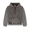 s-boxt-hood-den Hoodie with raw-cut back patch