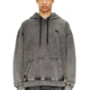 s-boxt-hood-den Hoodie with raw-cut back patch