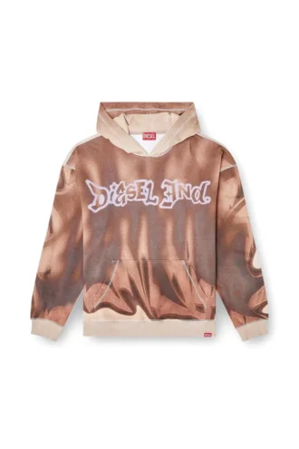 s-boxt-hood-show Hoodie with graffiti print