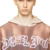 s-boxt-hood-show Hoodie with graffiti print