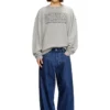 s-boxt-raw-v1 Cotton sweatshirt with appliqué logo