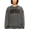 s-boxt-raw-v1 Cotton sweatshirt with appliqué logo