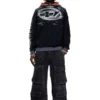 s-boxt-t1 Cotton sweatshirt with Oval D print