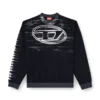 s-boxt-t1 Cotton sweatshirt with Oval D print
