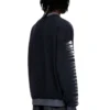 s-boxt-t1 Cotton sweatshirt with Oval D print