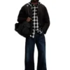 s-boys Quilted liner-style jacket