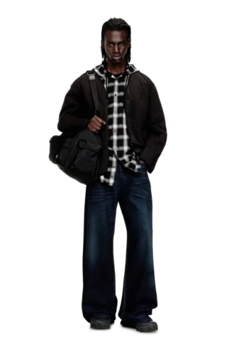 s-boys Quilted liner-style jacket