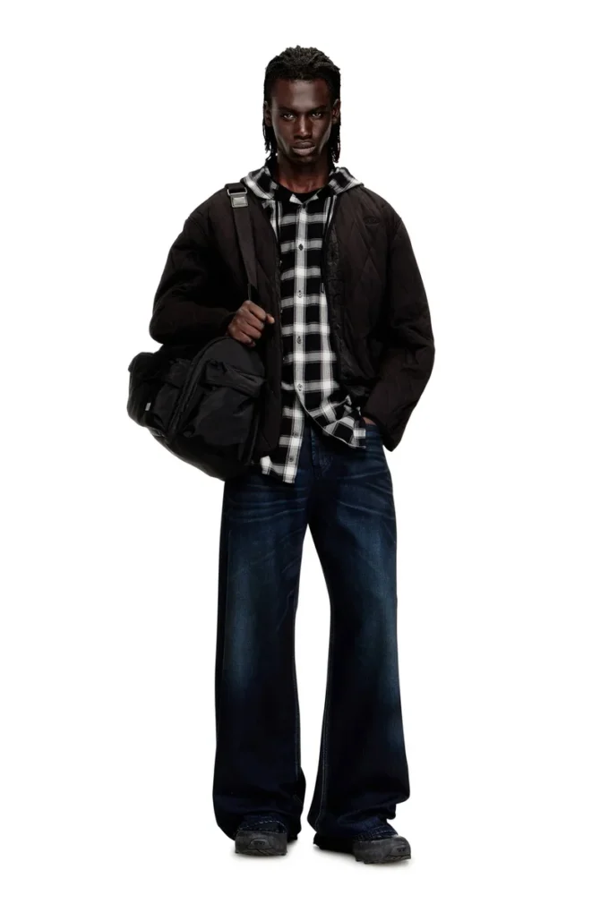 s-boys Quilted liner-style jacket