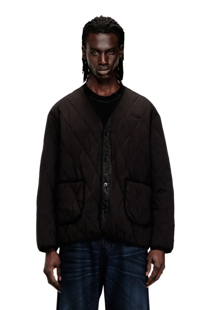 s-boys Quilted liner-style jacket