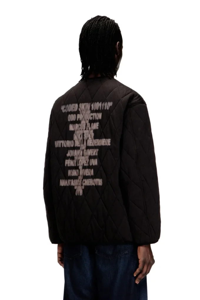s-boys Quilted liner-style jacket
