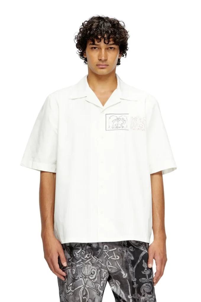 s-brack-a-hgbs Shirt with sword print