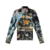 s-corn-peel Destroyed shirt with cinema prints
