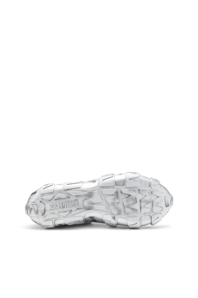 s-d-griffe low S-D-Griffe-Metallic sneakers in mesh and PU