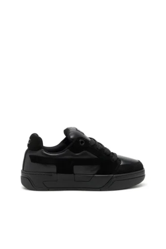 s-d-ollie low D-Ollie-Monochrome sneakers in suede and leather