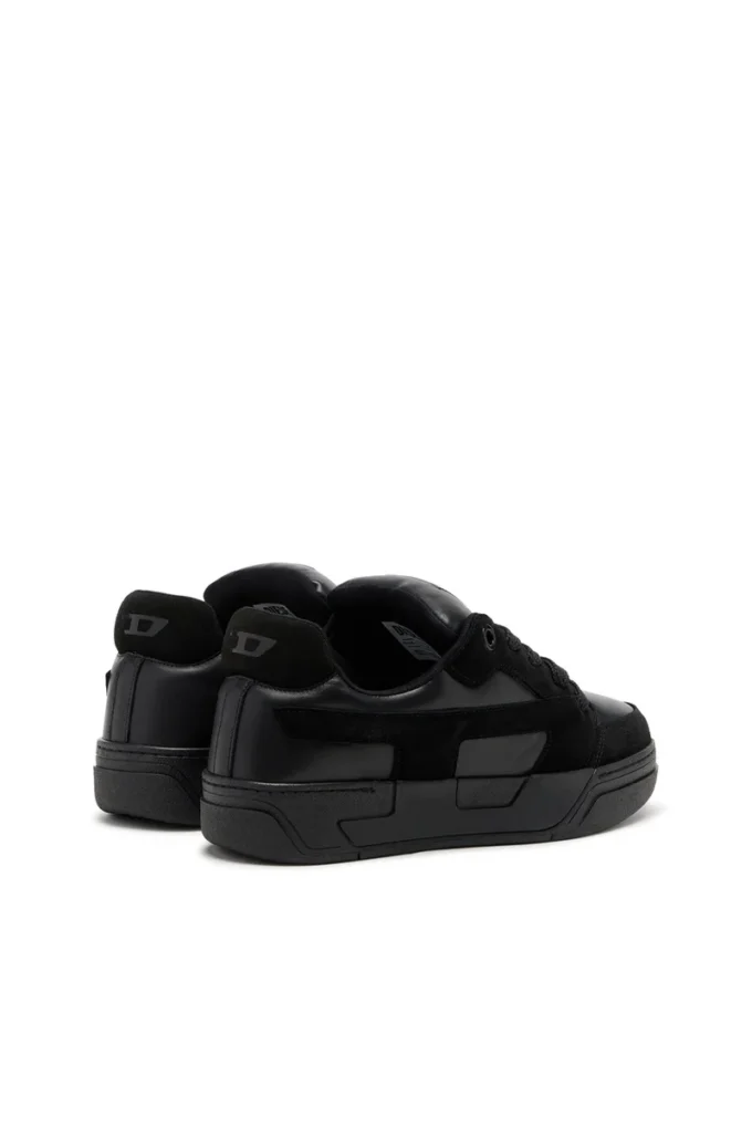 s-d-ollie low D-Ollie-Monochrome sneakers in suede and leather