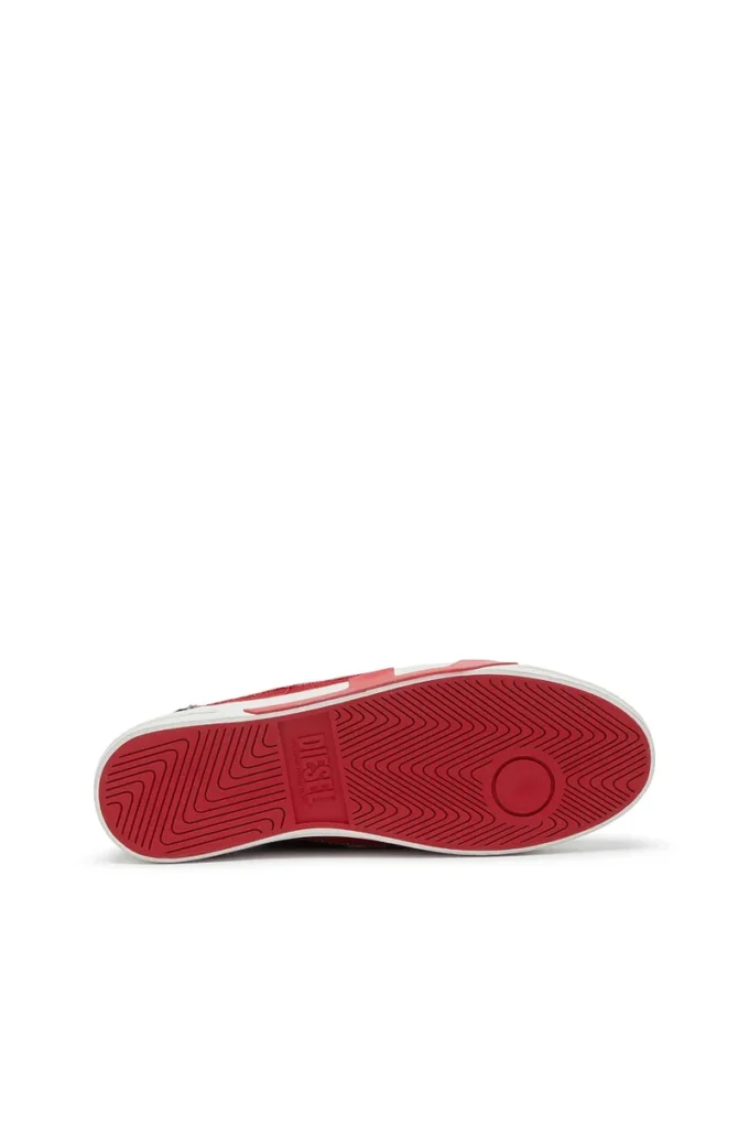 s-d-verse mid ii D-Verse-High-top sneakers in denim with D logo