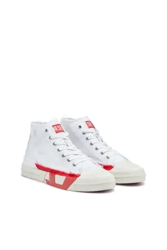 s-d-verse mid S-D-Verse-Dirty-effect high-top canvas sneakers