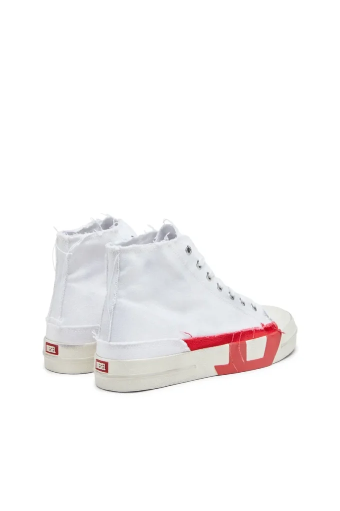 s-d-verse mid S-D-Verse-Dirty-effect high-top canvas sneakers