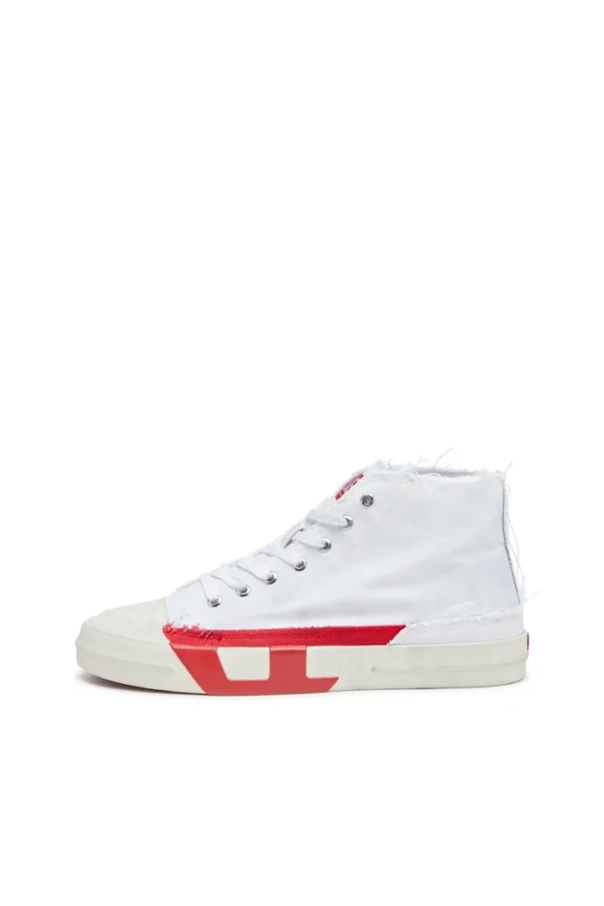 s-d-verse mid S-D-Verse-Dirty-effect high-top canvas sneakers