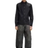 s-fitty-a Formal shirt with logo-embroidered collar