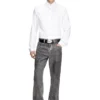 s-fitty-a Formal shirt with logo-embroidered collar