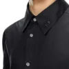 s-fitty-a Formal shirt with logo-embroidered collar