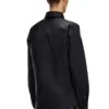 s-fitty-a Formal shirt with logo-embroidered collar