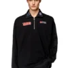 s-gander-r Half-zip shirt in jersey and poplin