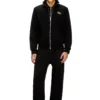 s-ginni-zip-od Zip-up sweatshirt with metallic logo