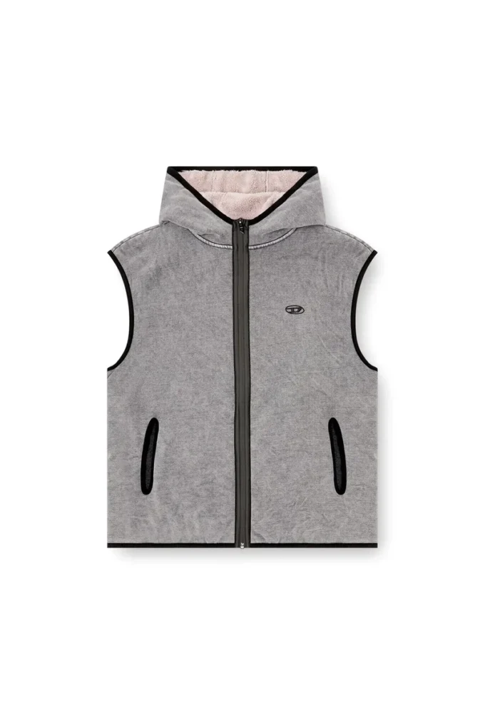 s-haky-new Sleeveless zip-up hoodie