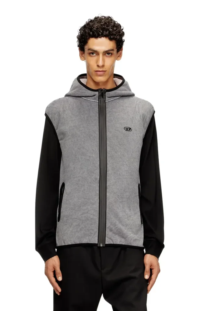 s-haky-new Sleeveless zip-up hoodie