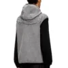 s-haky-new Sleeveless zip-up hoodie