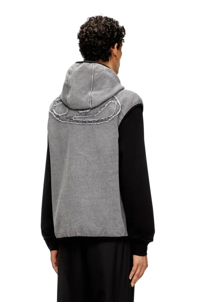 s-haky-new Sleeveless zip-up hoodie