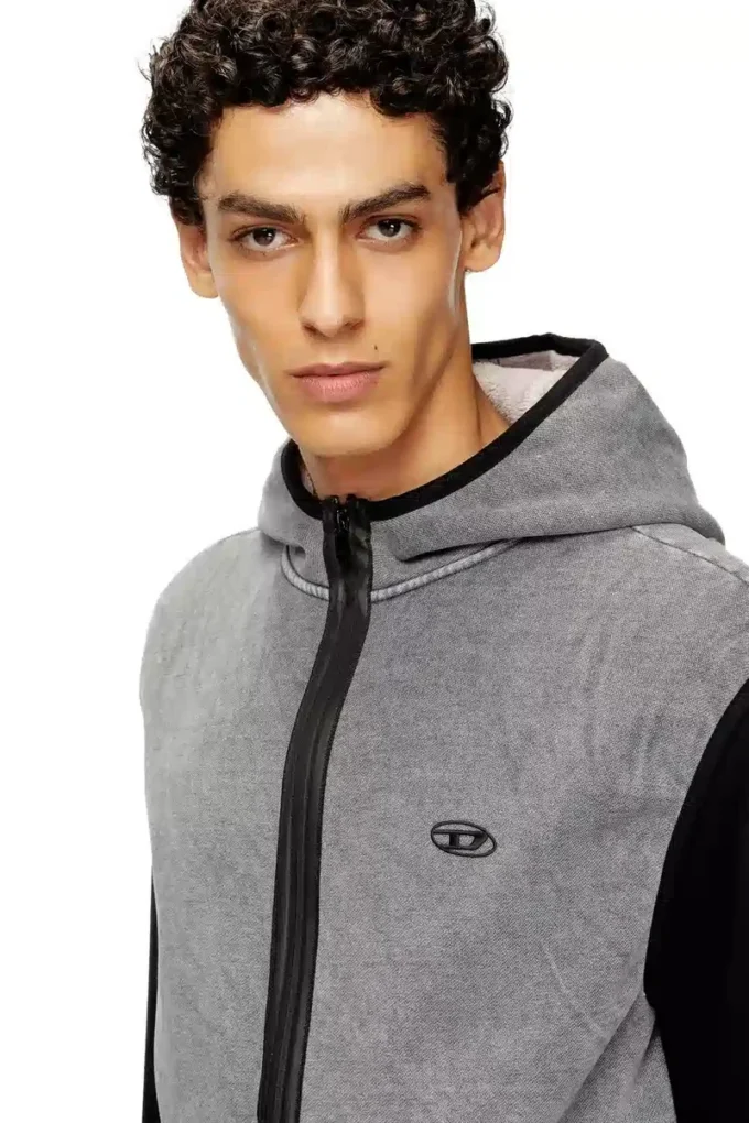 s-haky-new Sleeveless zip-up hoodie