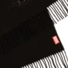 s-imon-d-long Wool-blend scarf with fringed edges