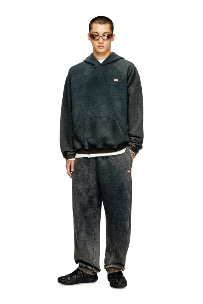s-kai Cotton hoodie with kangaroo pocket