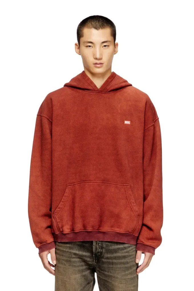s-kai Cotton hoodie with kangaroo pocket
