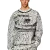s-macoval Sweatshirt with cracked coating