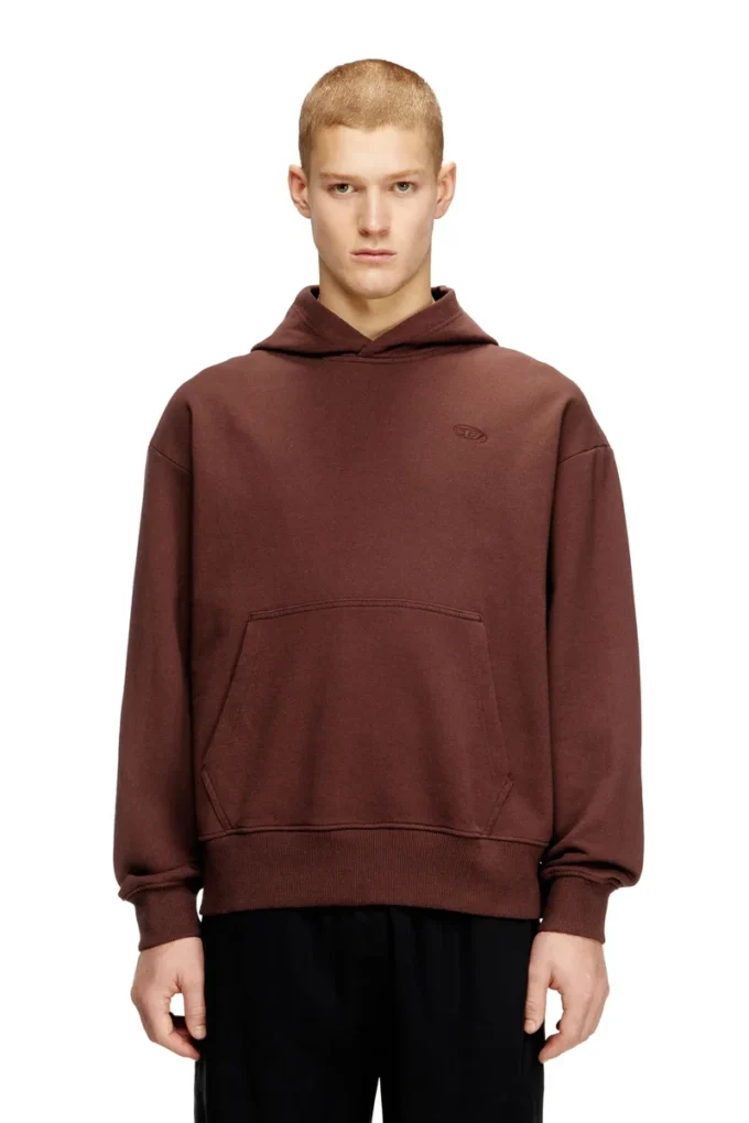 s-macs-hood-megoval-d Hoodie with logo embroidery