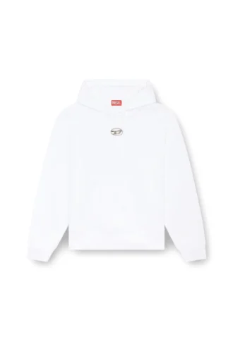 s-macs-hood-od Oversized hoodie with metallic logo