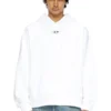 s-macs-hood-od Oversized hoodie with metallic logo
