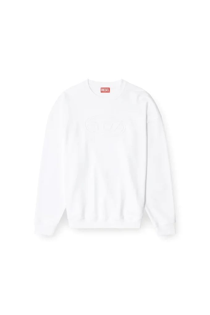 s-mart-bigoval Sweatshirt with embossed Oval D