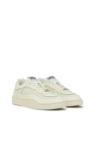 s-oval skate low S-Oval Skate-Fabric-panelled leather sneakers