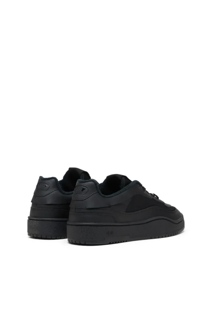 s-oval skate low S-Oval Skate-Fabric-panelled leather sneakers