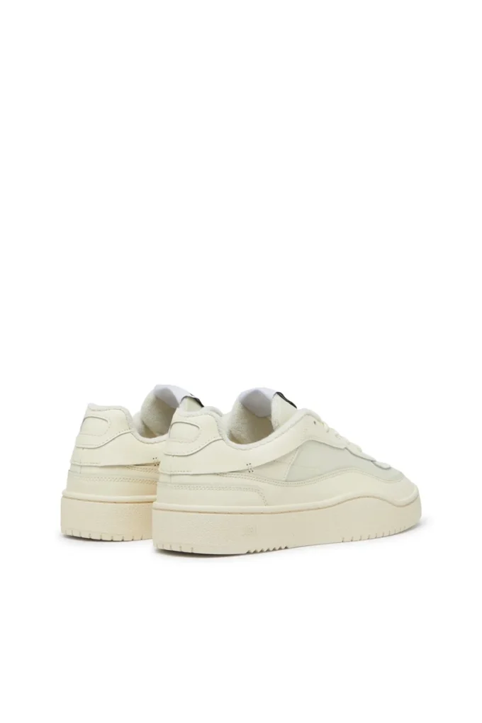 s-oval skate low S-Oval Skate-Fabric-panelled leather sneakers