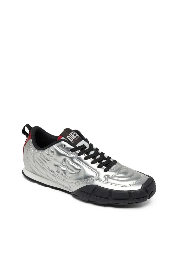 s-pagodha low S-Pagodha-Quilted metallic sneakers