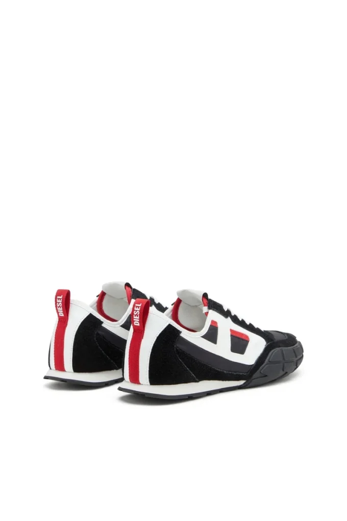 s-pagodha low S-Pagodha-Sneakers in leather, suede and ripstop