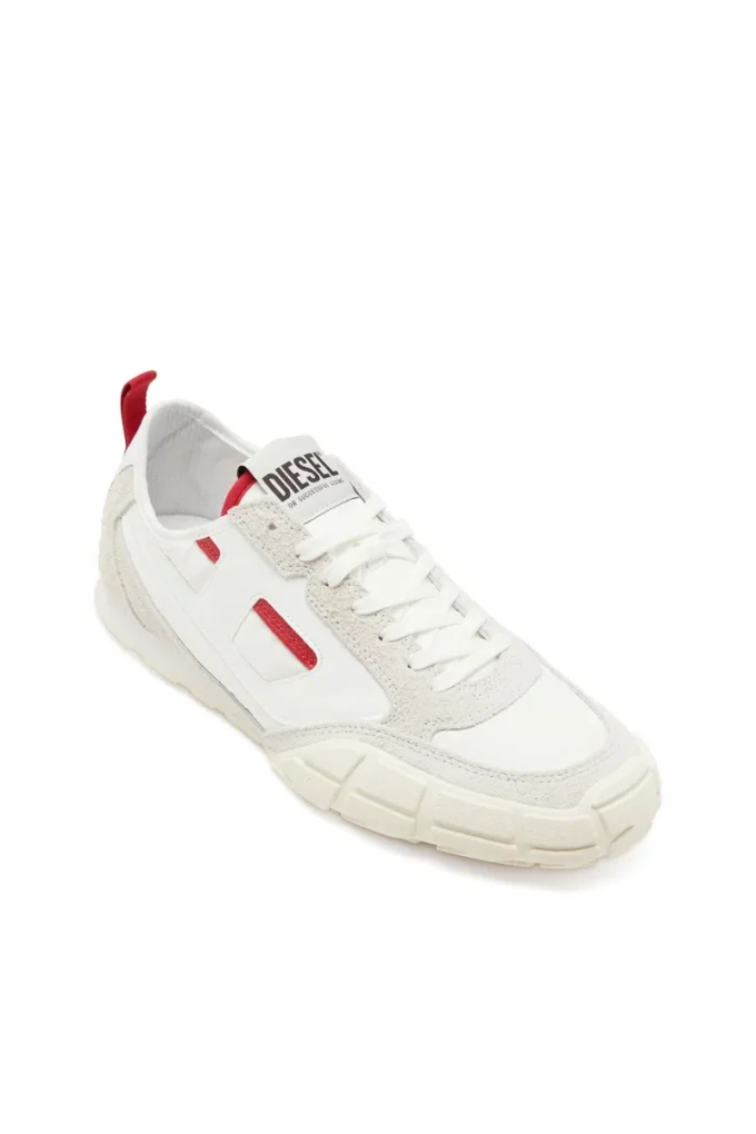 s-pagodha low S-Pagodha-Sneakers in leather, suede and ripstop