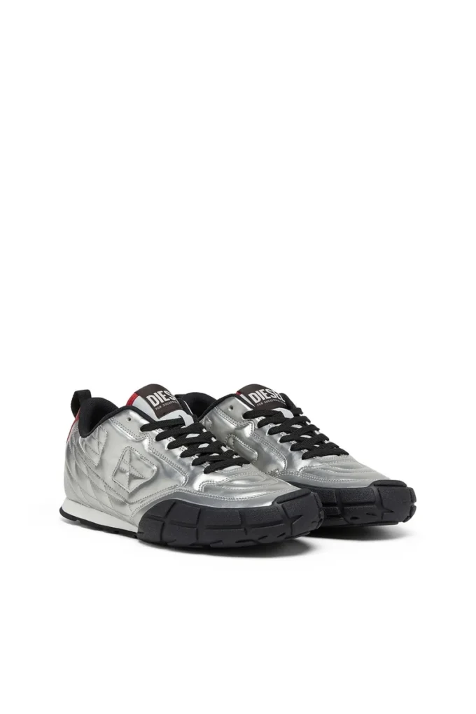 s-pagodha low w S-Pagodha-Quilted metallic sneakers