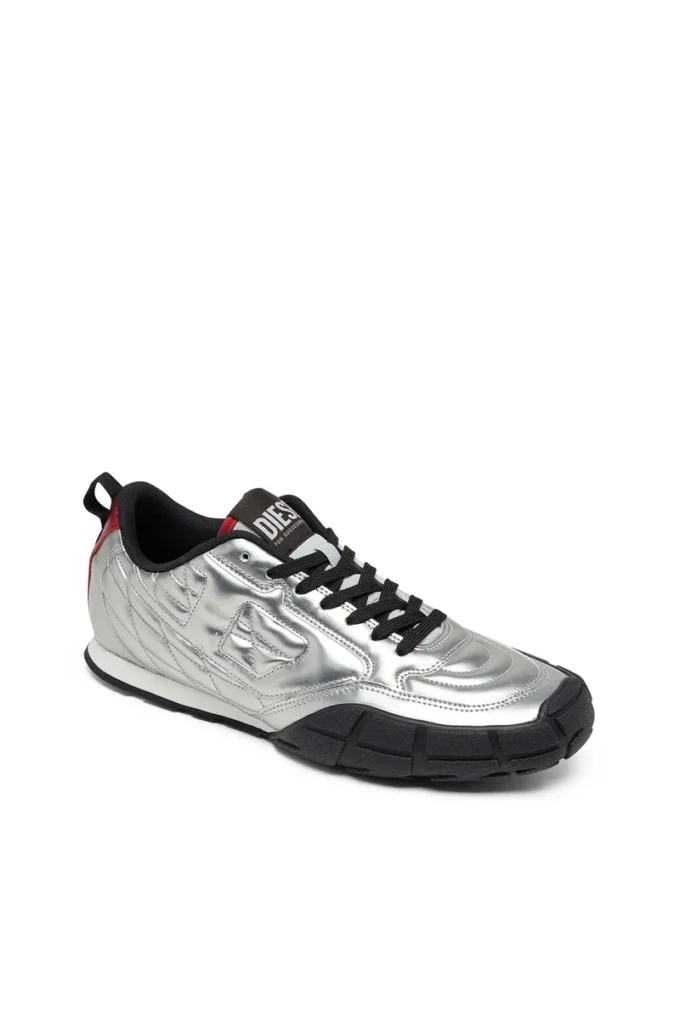 s-pagodha low w S-Pagodha-Quilted metallic sneakers